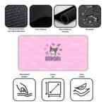 Kuromi Hello Gaming Desk Mat