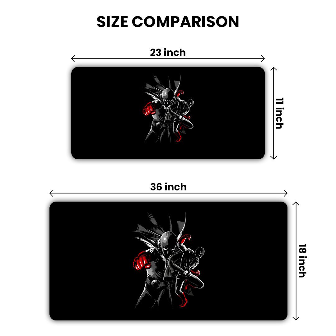 One Punch man Saitama Gaming Desk Mat One Punch man Saitama Gaming Desk Mat
