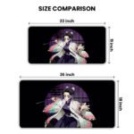 Shinobu Kocho Gaming Desk Mat