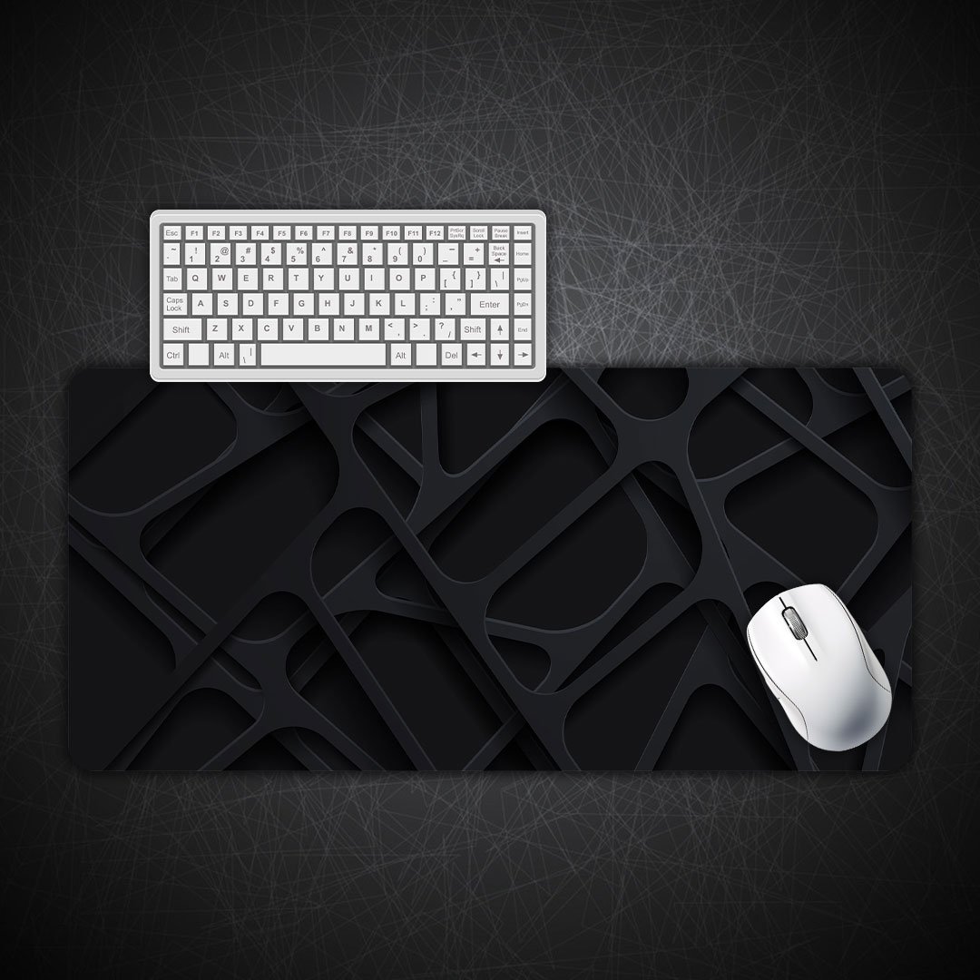 Dark Background Abstract Gaming Desk Mat Dark Background Abstract Gaming Desk Mat