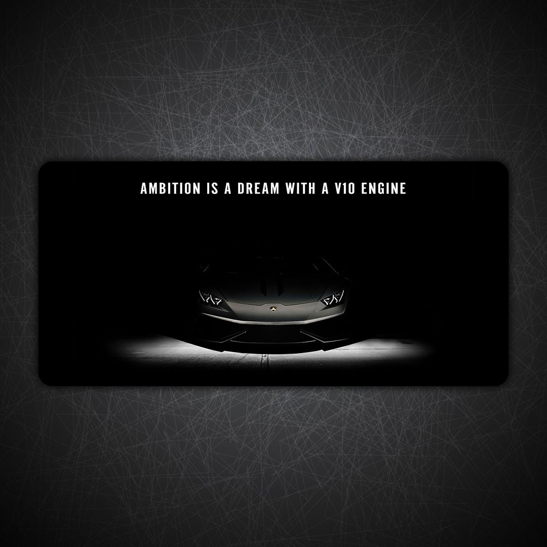 Lamborghini Huracan Gaming Desk Mat Lamborghini Huracan Gaming Desk Mat