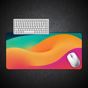 Ipados Colourfull Theme Gaming Desk Mat