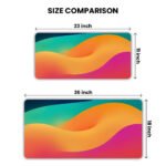 Ipados Colourfull Theme Gaming Desk Mat