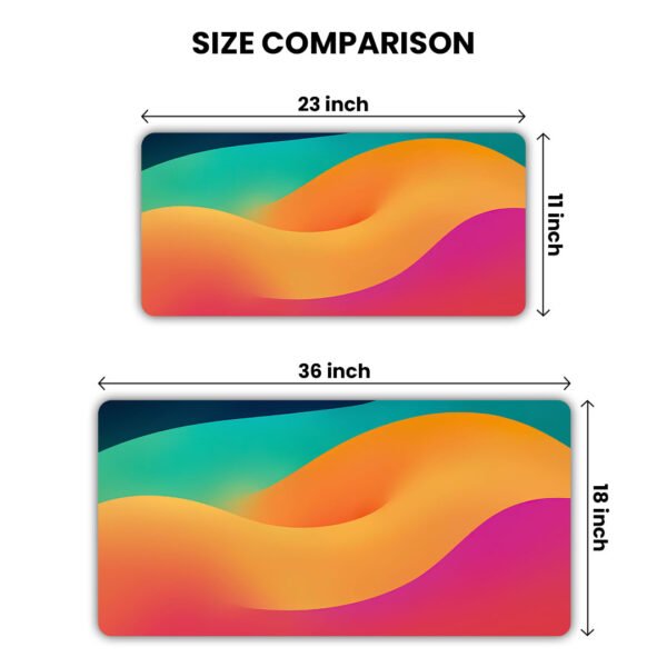 Ipados Colourfull Theme Gaming Desk Mat