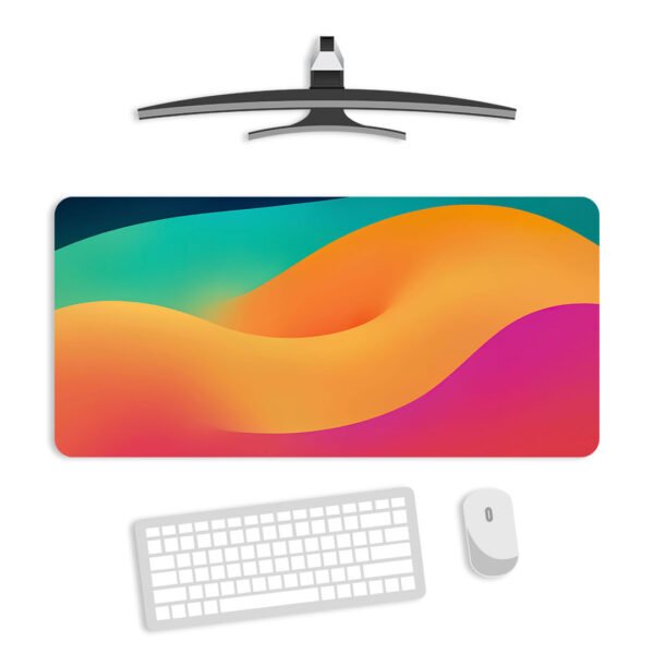 Ipados Colourfull Theme Gaming Desk Mat