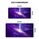 Universe Spiral Gaming Desk Mat