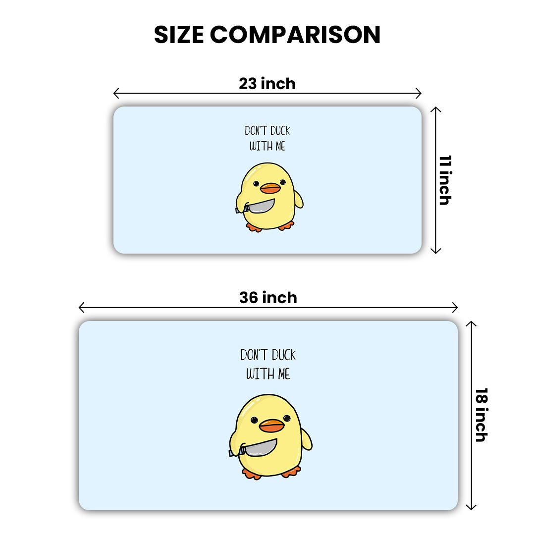 Cute Duck Gaming Desk Mat Cute Duck Gaming Desk Mat