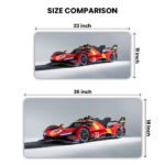 Farari 499p Hypercar Gaming Desk Mat