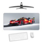 Farari 499p Hypercar Gaming Desk Mat