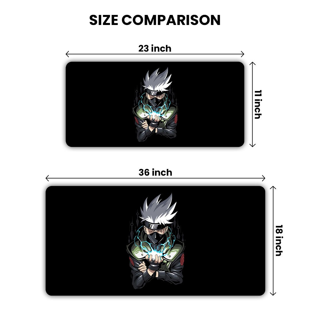 Kakashi Hatake Nuruto Gaming Desk Mat Kakashi Hatake Nuruto Gaming Desk Mat