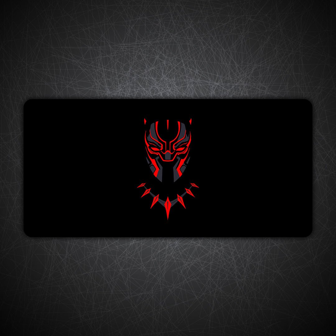 Black Panther Marvel Gaming Desk Mat Black Panther Marvel Gaming Desk Mat