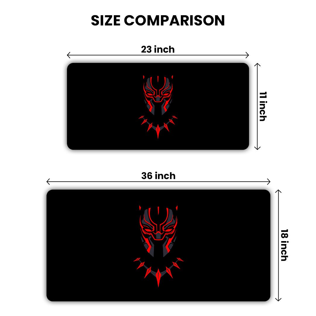Black Panther Marvel Gaming Desk Mat Black Panther Marvel Gaming Desk Mat