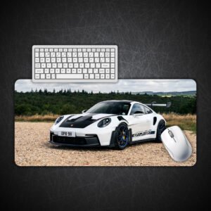Porsche 911 GT3rs Gaming Desk Mat