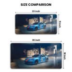 Porsche 911 Turbo S Pedro Rodrguez Gaming Desk Mat