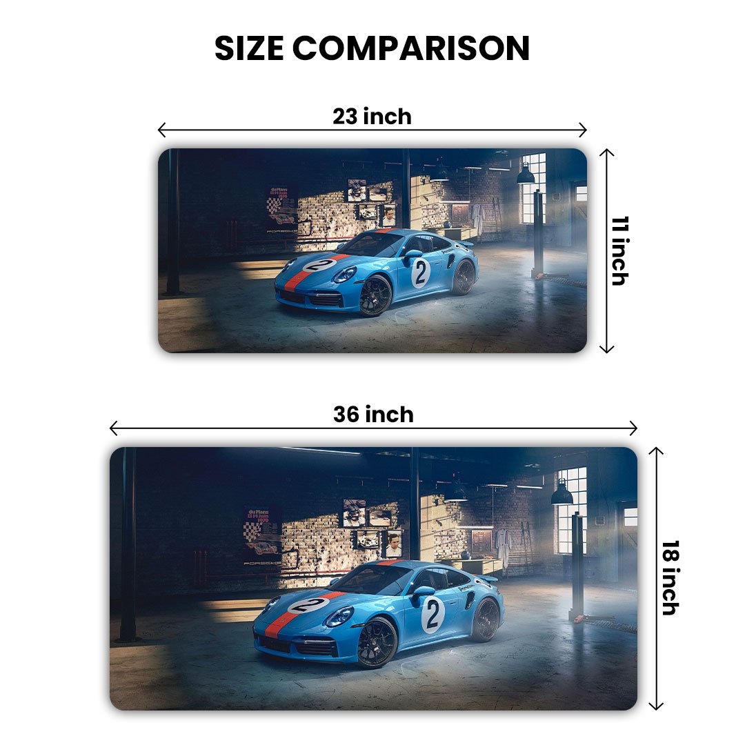 Porsche 911 Turbo S Pedro Rodrguez Gaming Desk Mat Porsche 911 Turbo S Pedro Rodrguez Gaming Desk Mat