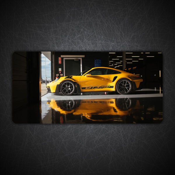 Porsche 911 GT3 RS Weissach Gaming Desk Mat