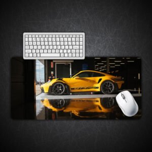 Porsche 911 GT3 RS Weissach Gaming Desk Mat