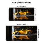 Porsche 911 GT3 RS Weissach Gaming Desk Mat