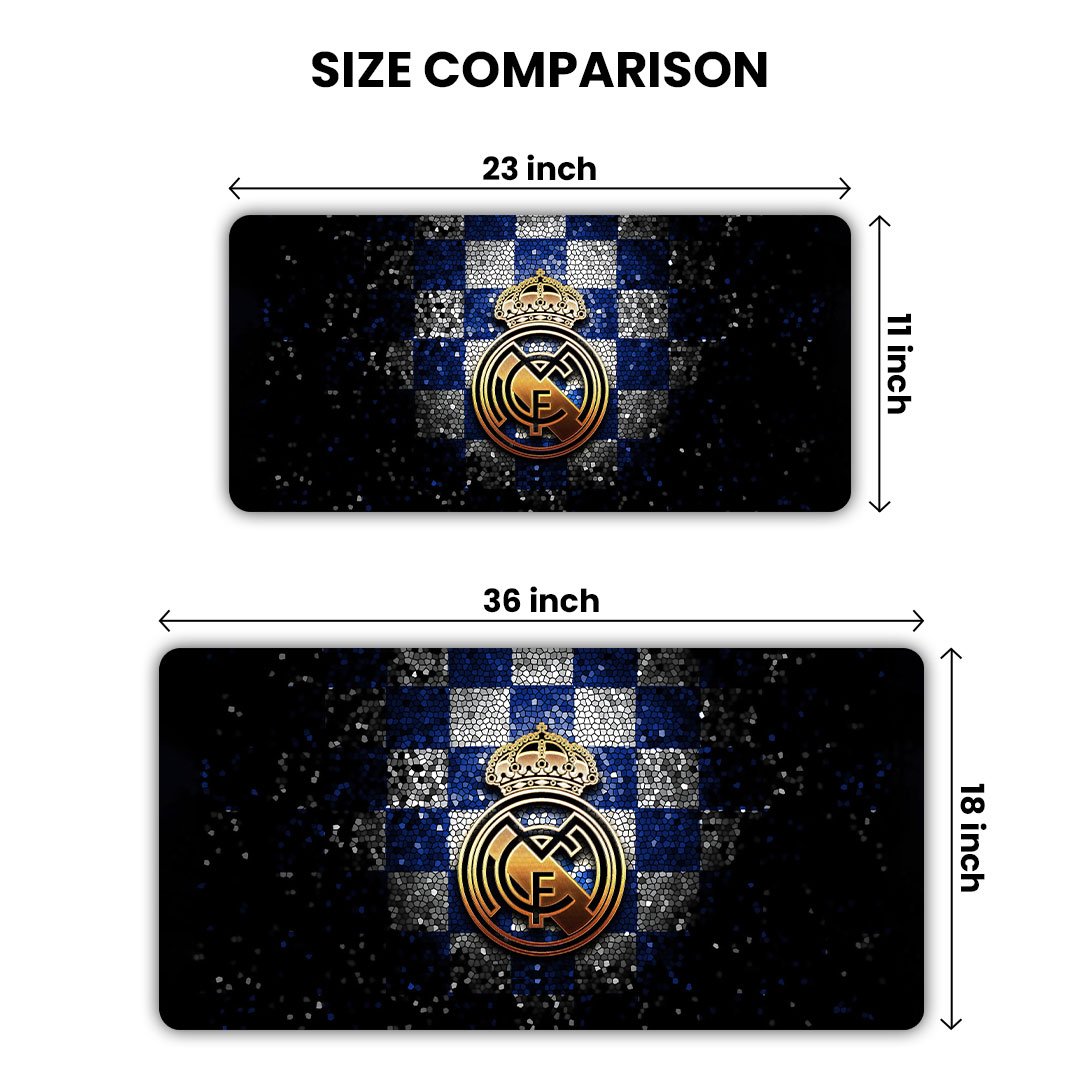 Real Madrid Gaming Desk Mat Real Madrid Gaming Desk Mat