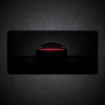 Porsche 911 Turbo Black Gaming Desk Mat