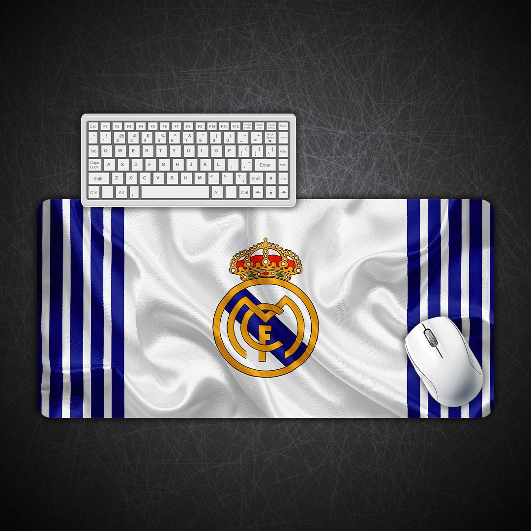Real Madrid CF Gaming Desk Mat Real Madrid CF Gaming Desk Mat