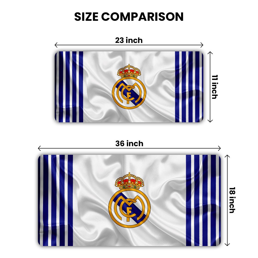 Real Madrid CF Gaming Desk Mat Real Madrid CF Gaming Desk Mat