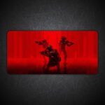 Military Soldier Gaming Desk Mat