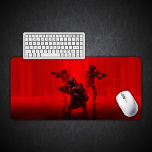 Military Soldier Gaming Desk Mat