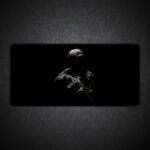 Soldier Military Gun War Gaming Desk Mat