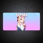 Jeon Somi Gaming Desk Mat