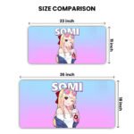 Jeon Somi Gaming Desk Mat