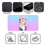 Jeon Somi Gaming Desk Mat