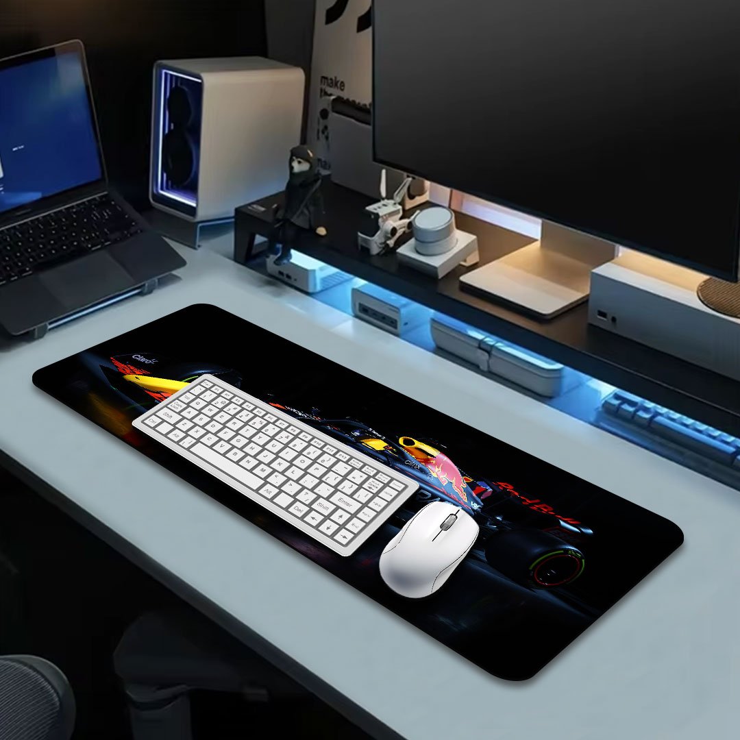 Red Bull RB18 F1 Car Gaming Desk Mat Red Bull RB18 F1 Car Gaming Desk Mat