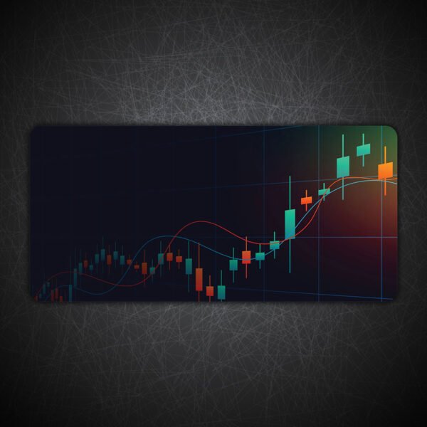 Day Trader Gaming Desk Mat