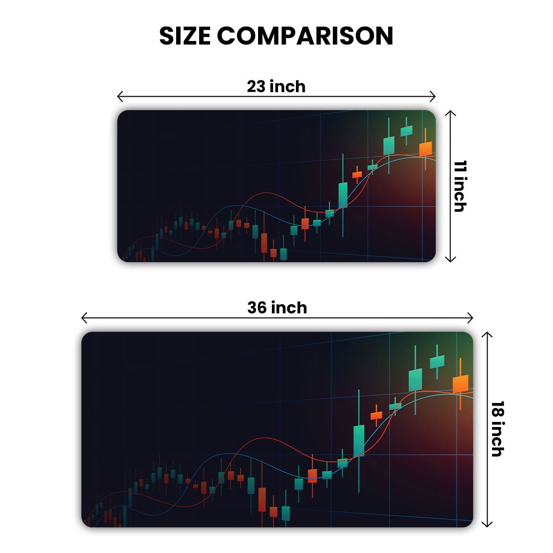 Day Trader Gaming Desk Mat Day Trader Gaming Desk Mat