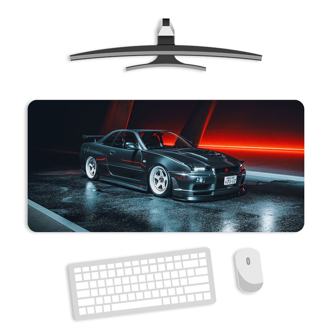 Nissan Skyline GTR Gaming Desk Mat Nissan Skyline GTR Gaming Desk Mat