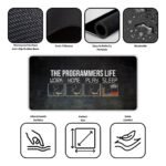Programmer Life Gaming Desk Mat