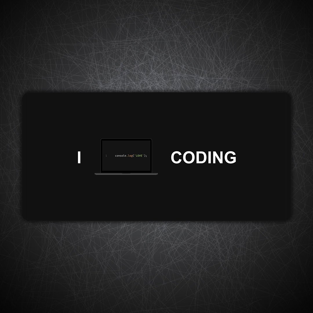 Coding Gaming Desk Mat Coding Gaming Desk Mat