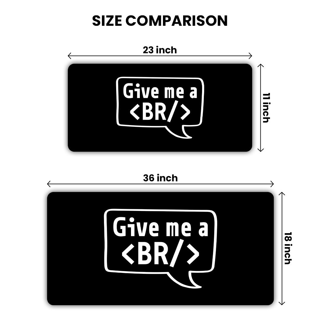 Give me a Break Gaming Desk Mat Give me a Break Gaming Desk Mat