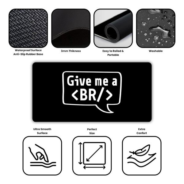 Give me a Break Gaming Desk Mat