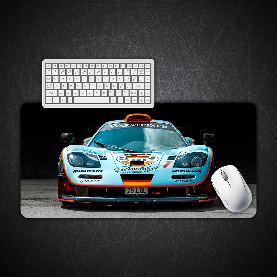 McLaren F1 GTR Gaming Desk Mat McLaren F1 GTR Gaming Desk Mat