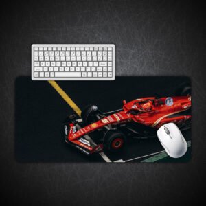 Ferrari F1 Racing Car Gaming Desk Mat