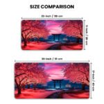 The Mystic Torii Portal Desk Mat