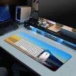 Fuji Above the Clouds Desk Mat