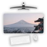 Serenity of Fuji Desk Mat