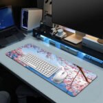 Mount Fuji Sakura View Desk Mat