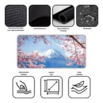 Mount Fuji Sakura View Desk Mat