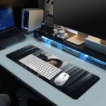 Phantom Blade Girl Gaming Desk Mat