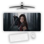 Phantom Blade Girl Gaming Desk Mat