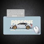 Porsche GT3 RS Turbo Drift Gaming Desk Mat